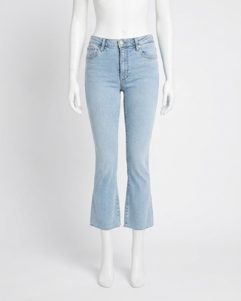 NEW FRAME le sleek straight crop jeans in tribute